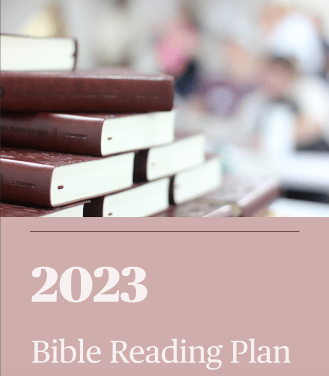 Bible Reading Plan for 2023