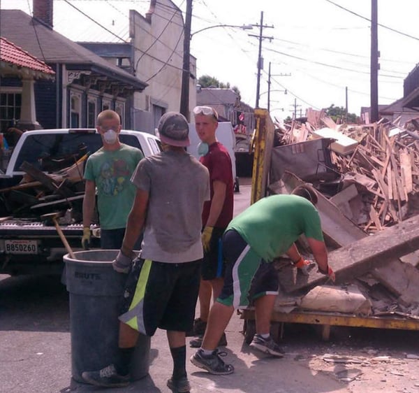 ywam-tyler-nola-steve-bronwen-niles-hurricane-cleanup